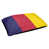 Bleu marine foncé / rouge / jaune