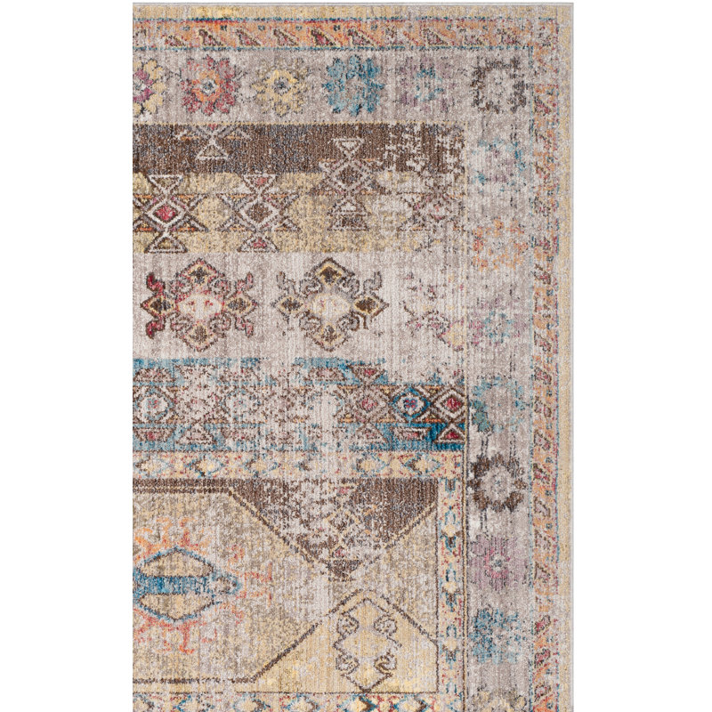 Skye Performance Oriental Rug, Square 7'