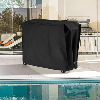 Couvercle de chariot de glacière Housse de glacière universelle imperméable pour chariot de glacière à roulettes de 80 à 100 pte