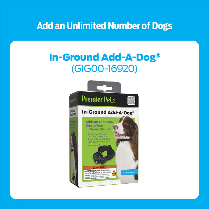  Premier Pet In-Ground Add-A-Dog Collar