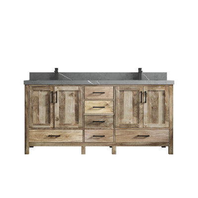Ensemble de meuble-lavabo double 72 po Malibu