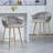 Celie 26" Velvet Upholstered Bar Stools-1461799062