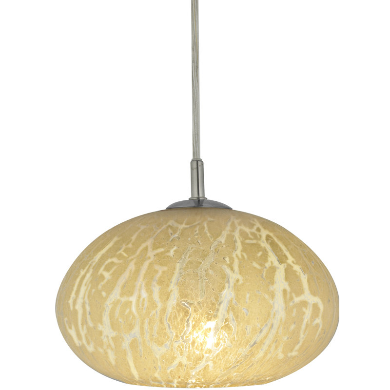 Luminaire suspendu sphère 1 lumière Oro
