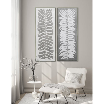 «Feathered Elegance I», art mural sur toile