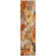Machine Washable Indoor/Outdoor Xhevrie Orange Rug