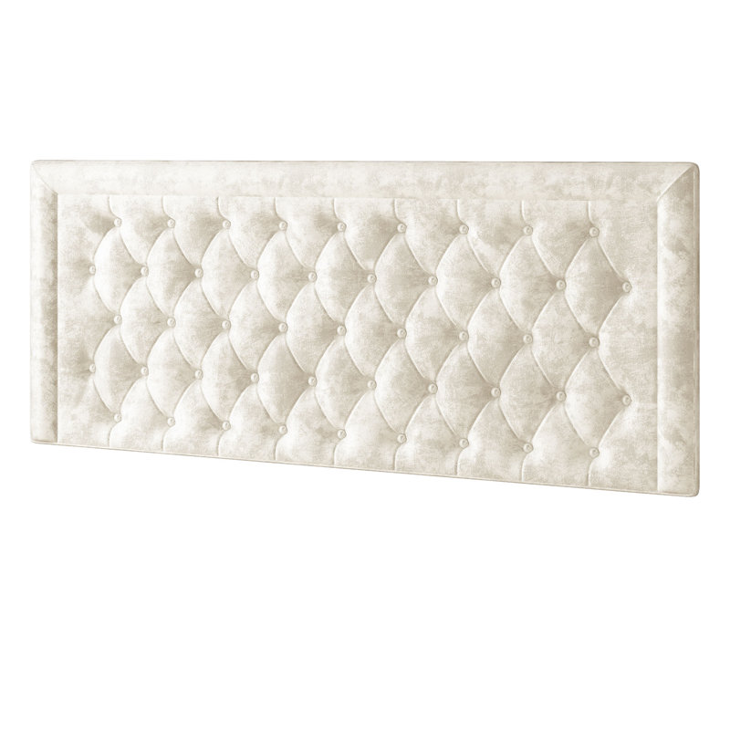 Scarborough Upholstered Headboard, Cream, Single (3')