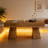 Wooden Dining Table,Rectangular Center Table,Spacious Coffee Table