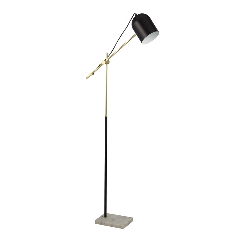 Goleta 149 H cm Swing Arm Floor Lamp