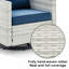 Chaises de patio pivotantes avec coussins Ingvald-1776065136