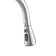 TRINITY 36 in. W x20 in. D Freestanding Utility Sink in Stainless Steel and Black w/ Pull-Out Faucet