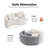 66.9 Inches S-Curved Dual-Depth Sectional Sofa For Small Spaces & Living Room Compact Leisure-121071601