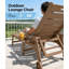 Chaise longue d'extérieur toutes saisons avec 5 positions, ensemble de 2, chaise longue de patio facile à installer avec accoudoirs larges et porte-gobelets rotatifs et roues à roulement lisse pour piscine / bord de piscine / plage / terrasse / patio / cour arrière, ensemble de 2 ))-444776978