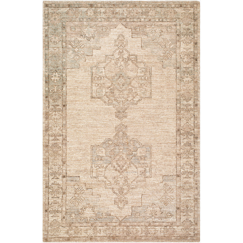 Tapis fait main Lauren Liess x Livabliss Veil, Rectangle 9 pi x 12 po