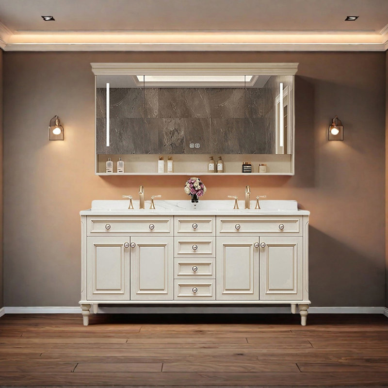Armoire de salle de bain américaine, 71"