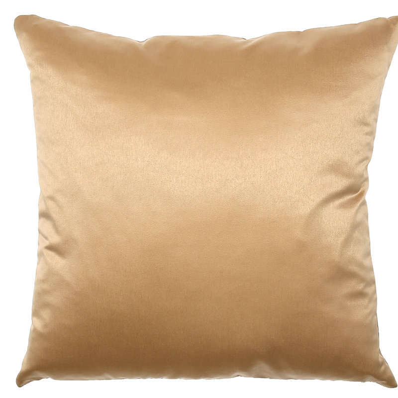 Opava Square Pillow Cover & Insert, Truffle