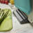 4-Piece Colour Coded Chopping Board Set With Storage Stand, Multicolour