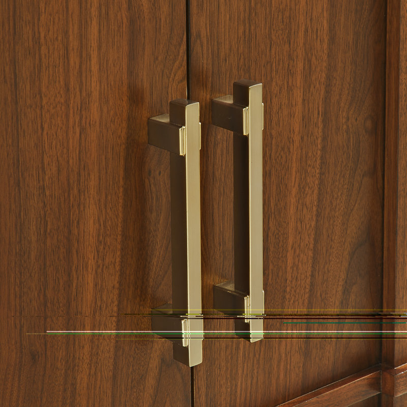Frank Lloyd Wright USONIA® Harmony 24 Wood Wall Cabinet, Walnut