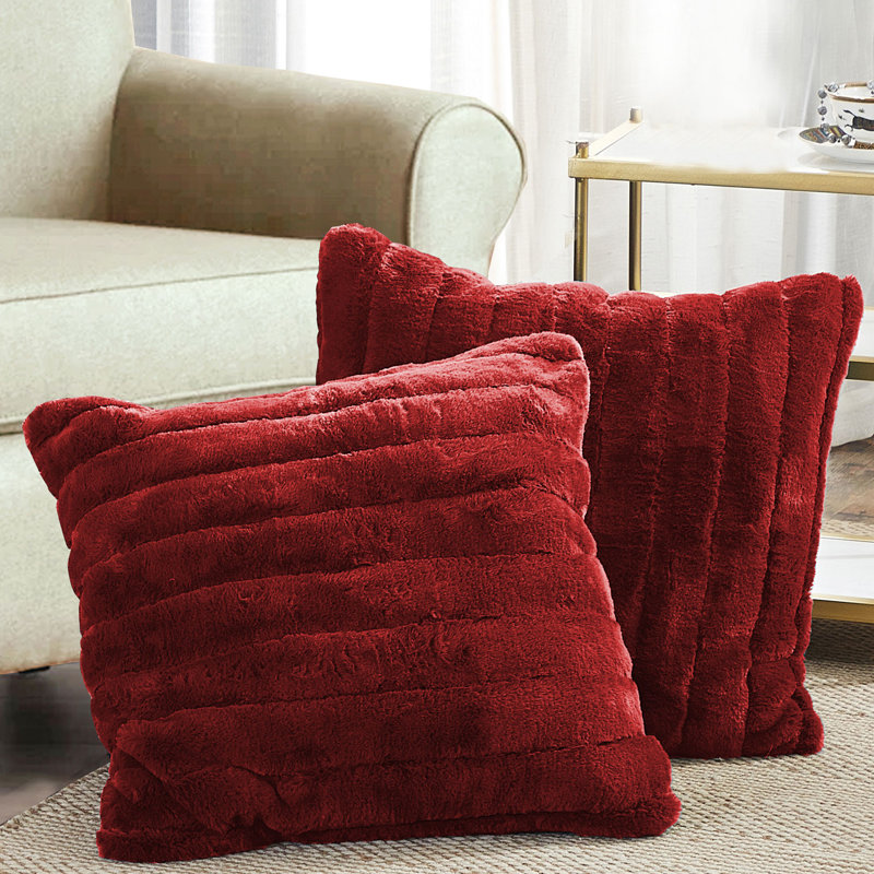 Housse de coussin Supermink, Bouffon rouge
