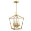 Lustre géométrique à 4 lumières Duward-1232196162
