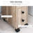 Freestanding Compact Design Bathroom Cabinet with 1 Door Bathroom Storage Cabinet-600703642