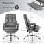 Ergonomic Office Chair PU Leather Computer Chair W/Swivel Seat-605455861