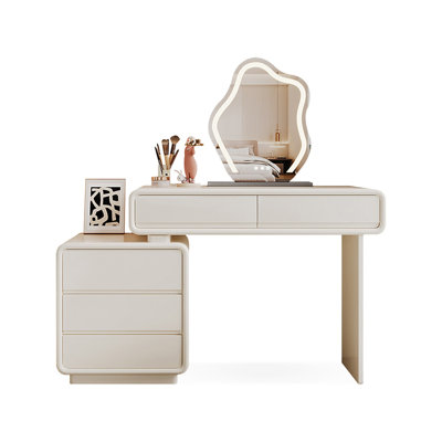 Makeup Vanity with Light mirror,5 drawers