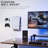 2-in-1 (Wall & Desk) Mount Designed for PS5 + 2 Controller Mounts
