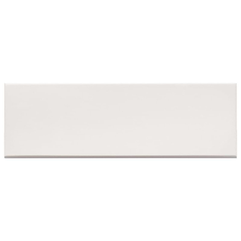Park Hill 4x12 Polished Porcelain Bullnose, Mist