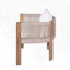 Chaise d'appoint de patio (ensemble de 2)