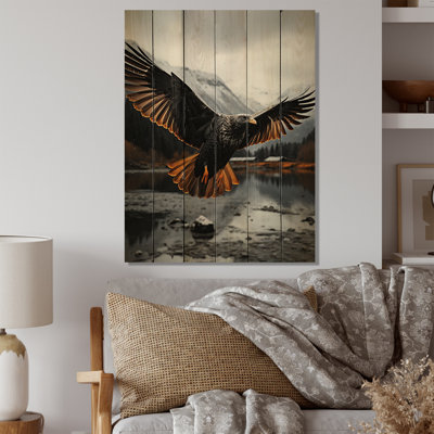 Chanade Alaska Arctic Wingspan II On Wood Print -  Loon Peak®, 51B722BBF48D4FB69FA59C6347F8FEE8