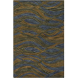 Navyan Brown/Orange Area Rug
