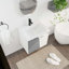 Meuble-lavabo mural 24 po avec lavabo