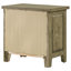Table de chevet 2 tiroirs Pelton