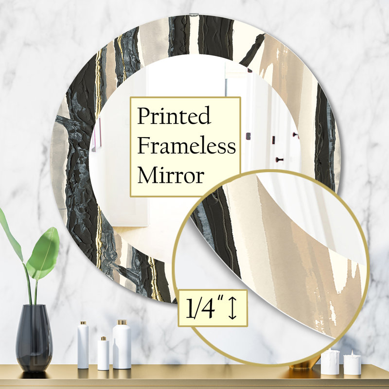 Miroir mural Forest Silhouette II, H 31,5 po x l po