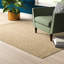 Tapis ivoire tissé à la main Khaja-170780413