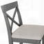 Ensemble de salle à manger à hauteur de bar rectangulaire en bois avec 2 chaises Farmhouse-672265597
