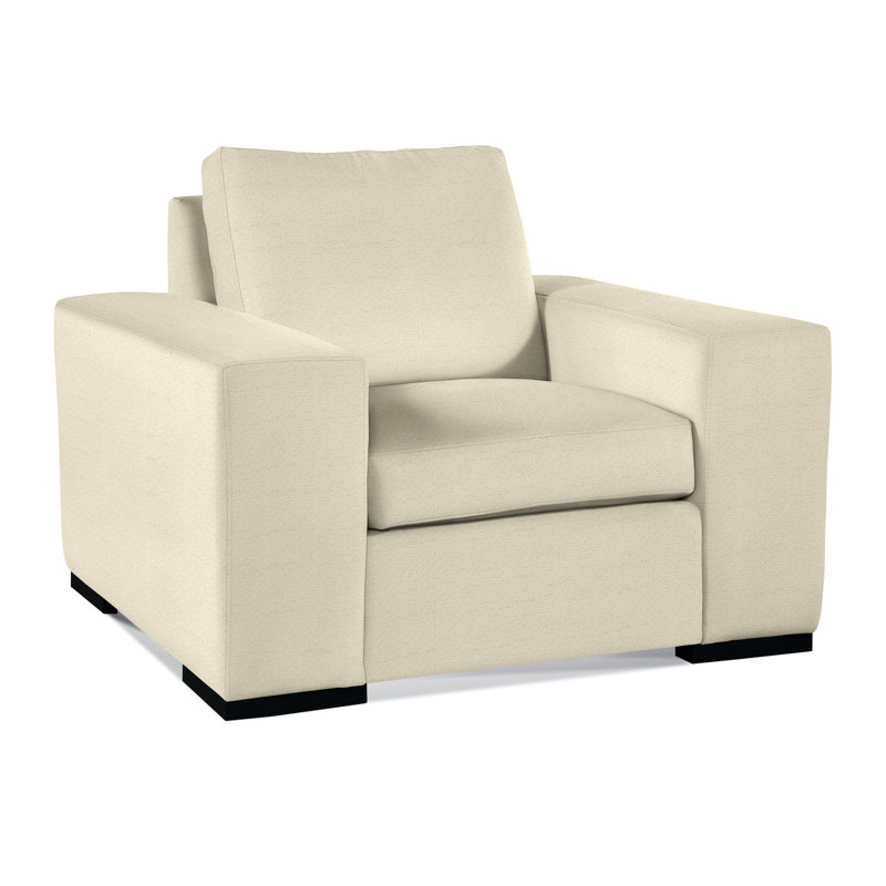 Fauteuil de 48 po de largeur Memphis, Noir, Performance olive foncé ‑ 0357-43