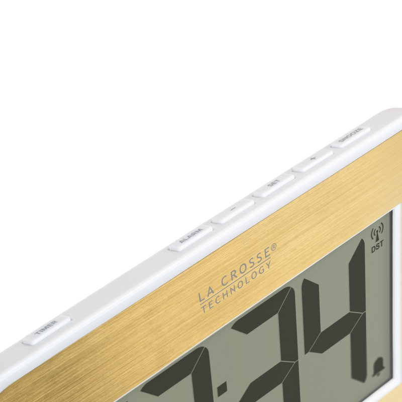 Digital Atomic Two-Tone Clock with Temperature