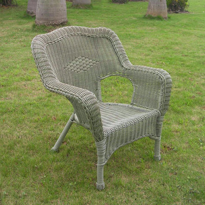 Arved Wicker Outdoor Lounge Chair