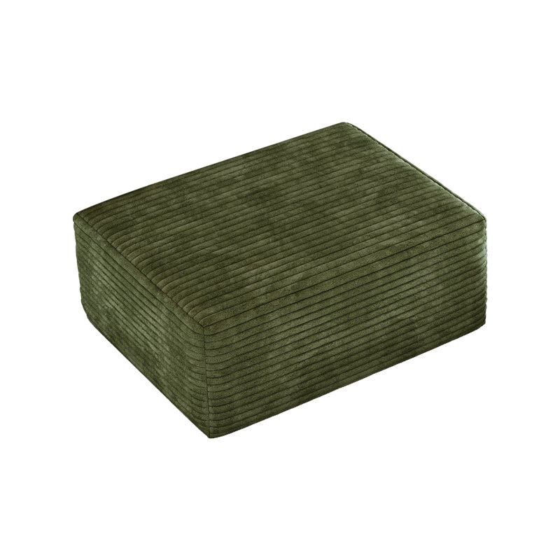 Y119-OTTOMAN-GREEN Repose-pieds vert