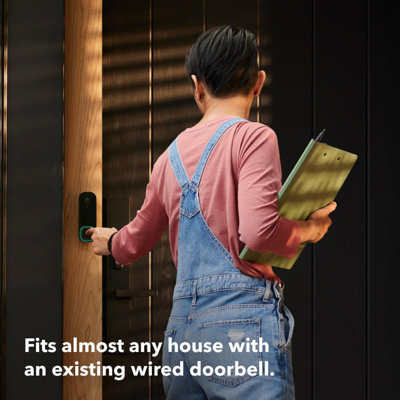Total Security and Savings Bundle with Smart Doorbell Camera (Wired), SmartSensor for Doors and Windows, and Smart Thermostat Premium