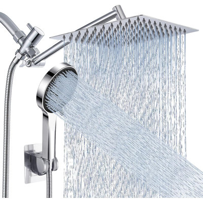 10 Inch Rain Shower Head With Handheld Spray -  INSALER, HJY10ZT