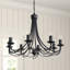 Lustre 5 lumières façon bougie Ramon-1659520041