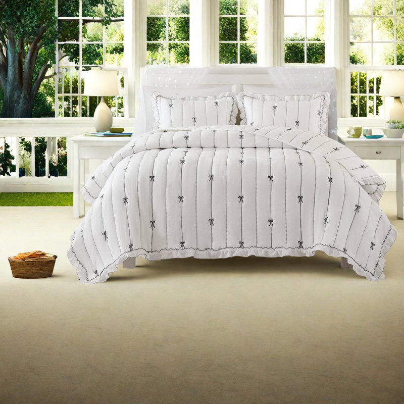 Ensemble de literie Youthful Romance, en microfibre confortable, idéal pour les chambres confortables