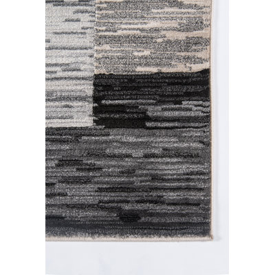 Tapis gris anthracite Bentor