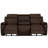 Espresso Power Recline Sofa