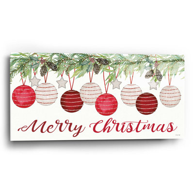 «Merry Christmas Ornaments» par Cindy Jacobs - impression sans cadre