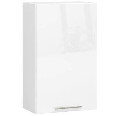 Oliwia kitchen wall -mounted cabinet in white, glossy white Base Unit