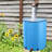 50 Gallon Foldable Rain Barrel,Blue Collapsible Rain Water Collector,Weather Resistant Outdoor Water Storage Tank for Garden,Lawn & Backyard Irrigation