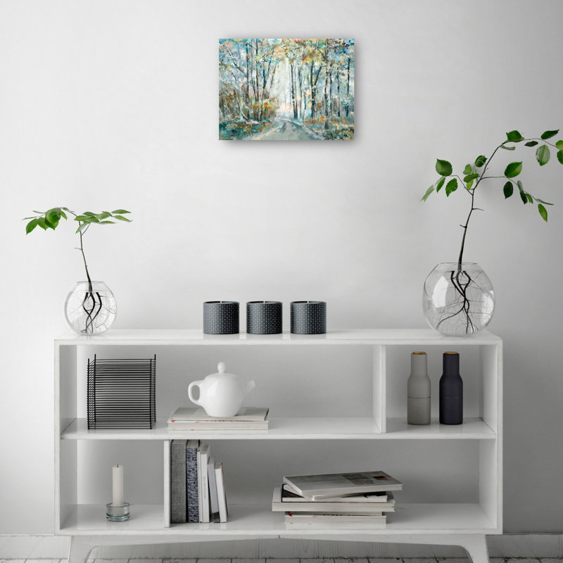 Kaleidoscope Trees VI by Studio Arts Canvas Art Print, Wrapped Canvas, 27" H x 36" W x 1.5" D
